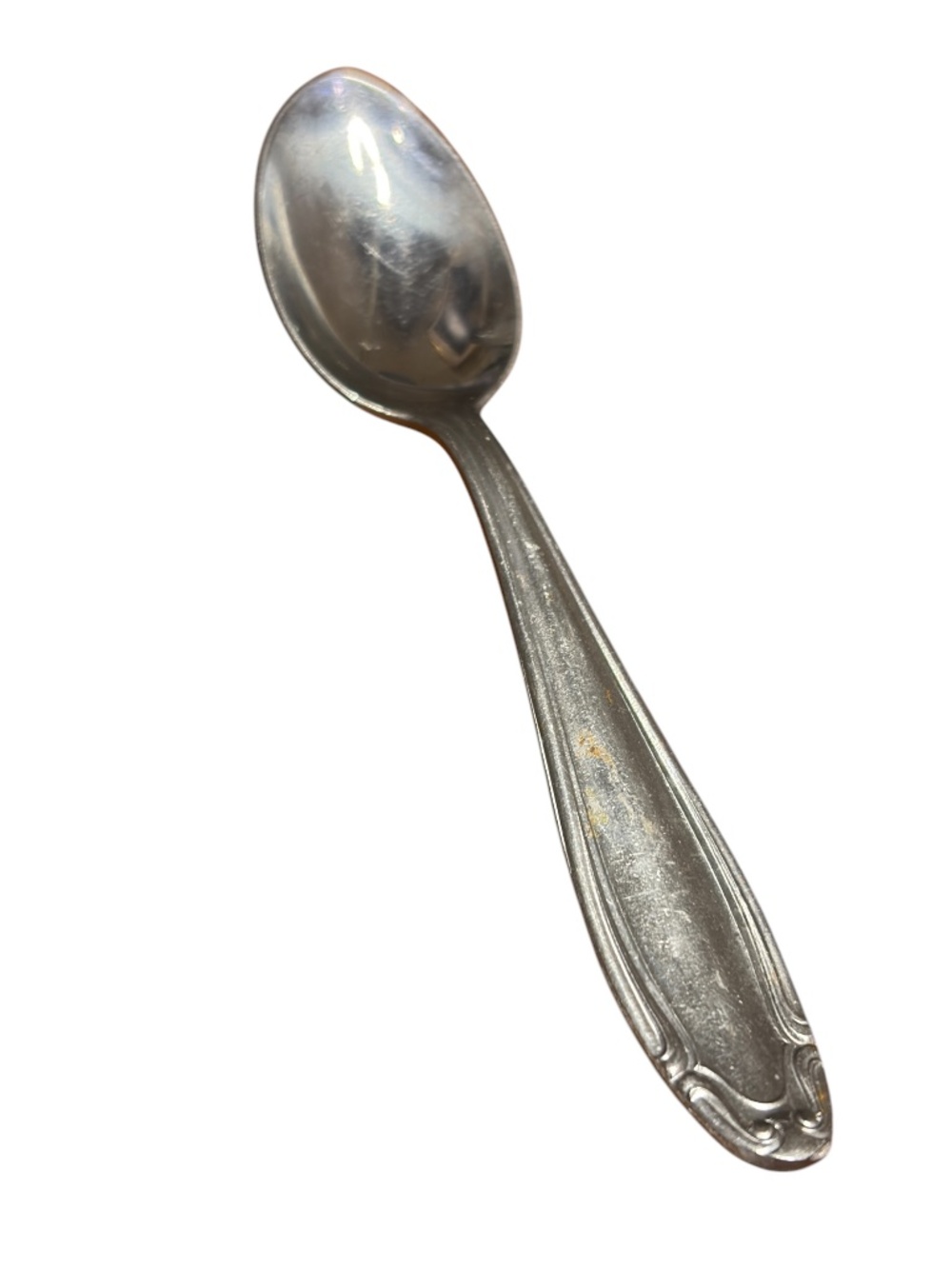 Vintage Solingen Germany Stainless Steel Baby Infant Feeding Spoon 4 ½"